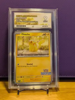 Pokemon - Black Star Promo - Illustration Contest 2024 - Pikachu 214 - Ace 9 - Image 1