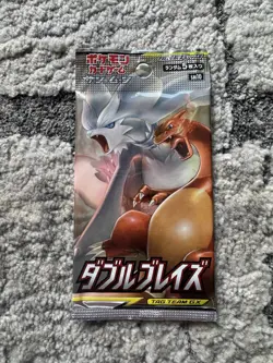 Pokemon Tag Team GX Double Blaze Japanese Booster Pack Charizard 2019 Unweighed - Image 1