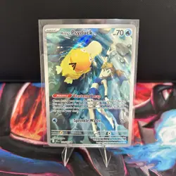 Pokemon TCG Misty's Psyduck Destined Rivals 193/182 Illustration Rare NM - Image 1