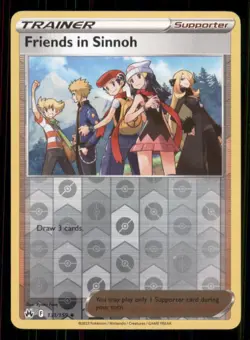 Friends in Sinnoh Crown Zenith #131/159 Uncommon Reverse Holo Pokemon LP - Image 1