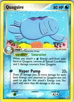 Quagsire 26/109 Team Rocket Returns Pokemon LP Normal - Image 1