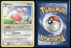 ✰ HAPPINY 76/127 COMMON PLATINUM POKEMON ✰ DMG - Image 1