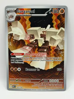 Garganacl 147/132 Mega Evolution NM Illustration Rare Pokemon TCG - Image 1