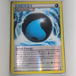 Splash Energy 113/122 Uncommon BREAKpoint Pokemon Reverse Holo Heavily Played - Image 1