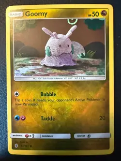 Goomy 94/145 Common Guardians Rising Pokemon Reverse Holo Near Mint - Image 1