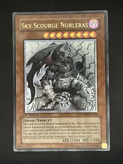 Yugioh Sky Scourge Norleras FOTB-EN022 Force of the Breaker 1st Edition - Image 1