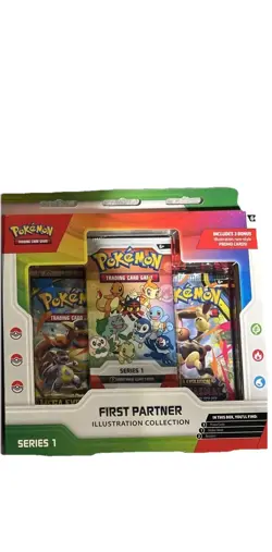 Pokemon TCG First Partner Illustration Collection Series 1 Box SEALED. - Image 1