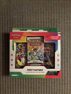Pokemon First Partner Illustration Collection Pack Series 1 - Image 1
