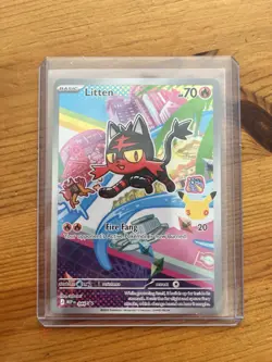 Pokemon TCG First Partner Illustration Collection Series 1 Alola Gen 7 Starters - Image 3