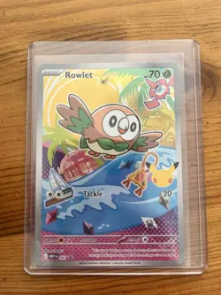 Pokemon TCG First Partner Illustration Collection Series 1 Alola Gen 7 Starters - Image 4