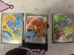 Pokemon TCG First Partner Illustration Collection Series 1 Kanto GEN 1 Starters - Image 1
