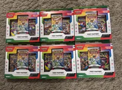 Pokemon TCG First Partner Illustration Collection Series 1 Sealed Bundle x6 ✅ - Image 1