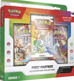 Pokemon First Partner Illustration Collection Series 1 Sealed x5 ✅ - Image 1