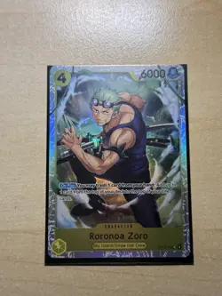 One Piece TCG Zoro OP15-113 Super Rare English SR - Image 1