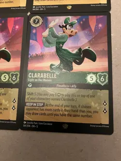 4x Clarabelle - Light on Her Hooves 84/204 Shimmering Skies Disney Lorcana - Image 5