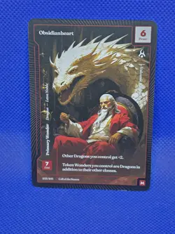 Wonders of the First Obsidianheart Mythic Rare Call of the Stones - Image 1