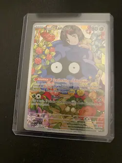 Pokemon Erika's Tangela 218/217 Ascended Heroes Holo Card w/ Top Loader - Image 1
