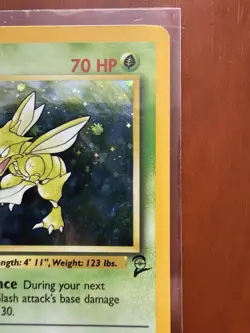 Scyther 17/130 Base Set 2 Holo Rare Pokemon Card NM - Image 5