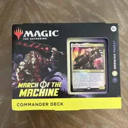 Magic: The Gathering March of the Machine Commander Deck Brimaz 100 Cards 2023 - Image 1