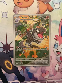 Tyrunt 070 Black Star Promo Card Perfect Order ETB Promo Full Art Pokemon - Image 1