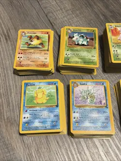 Vintage WOTC Pokemon 550+ Card Lot Commons Uncommons No Holos Base Rocket Fossil - Image 2