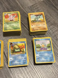 Vintage WOTC Pokemon 550+ Card Lot Commons Uncommons No Holos Base Rocket Fossil - Image 3