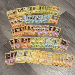 Vintage WOTC Pokemon 550+ Card Lot Commons Uncommons No Holos Base Rocket Fossil - Image 4