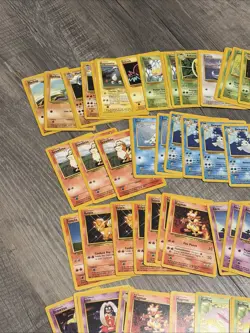 Vintage WOTC Pokemon 550+ Card Lot Commons Uncommons No Holos Base Rocket Fossil - Image 5