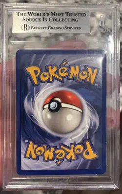 BGS 9 Haunter 1st Edition Holo Rare Fossil 6/62 Pokemon Card - Image 2