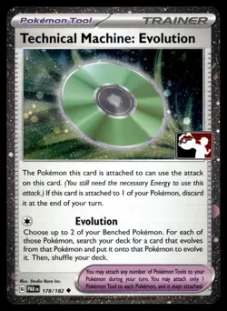 Technical Machine: Evolution 178/182 Holo Prize Pack Series Cards Holo NM - Image 1