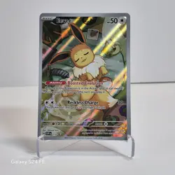 Pokemon Card TCG - Eevee SVP 173 Scarlet & Violet Black Star Promo Near Mint - Image 1