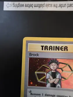 Brock 15/132 Holo Rare Gym Heroes Pokemon Card NM-/VLP - Image 4