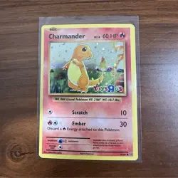 Pokemon Charmander Toys R Us Promo XY 9/108 Holo 60 HP Basic Card English - Image 1
