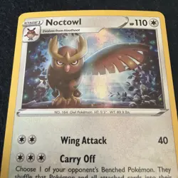 Noctowl Promo SWSH: Sword & Shield Promo Cards SWSH027 - NM - Pokemon TCG - Image 1