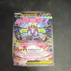 Pokemon Mega Zygarde EX Full Art Foil Dragon Card 120/088 English - Image 1