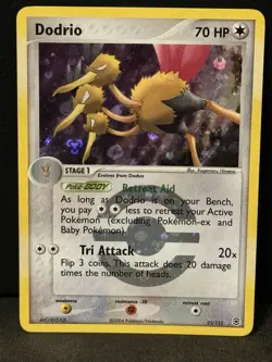 Dodrio 21/112 EX FireRed LeafGreen Stamped Reverse Holo Rare Pokemon Card PL - Image 1