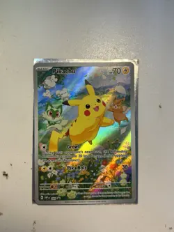 Pokemon Pikachu 088 SVP Scarlet & Violet Promo Holo Card NM - Image 1