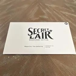 Magic: The Gathering Secret Lair Roadshow Edition Rainbow Foil Pack 2023 - Image 1