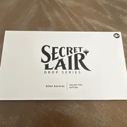Magic: The Gathering Secret Lair Alien Auroras Galaxy Foil Limited Edition Box - Image 1