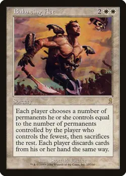 Balancing Act Odyssey Rare NM Magic: The Gathering 10 Normal - Image 1