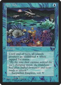 High Tide (Weber) Fallen Empires Common HP Magic: The Gathering Normal - Image 1