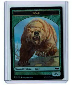 Bear Token - Foil - Modern Horizons - Magic the Gathering - Image 1