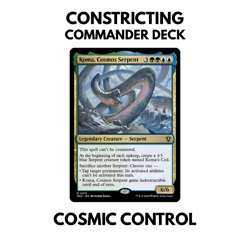 CONSTRICTING Koma, Cosmos Serpent MTG Commander EDH Deck - Serpentine CONTROL! - Image 1