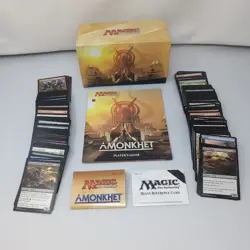 MTG Magic Gathering Bundle Fat Pack Amonkhet English Box Cardss Player's Guide - Image 1