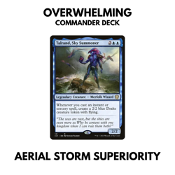 OVERWHELMING Talrand, Sky Summoner MTG Commander EDH Deck - MASSIVE FLYING ARMY! - Image 1