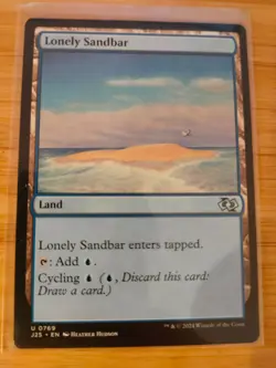 MTG Lonely Sandbar 0769 J25 Foundations M/NM Free UK PP& - Image 1