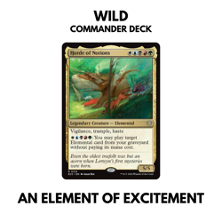WILD Horde of Notions MTG Commander EDH Deck - ELEMENTAL EXCITEMENT! - Image 1