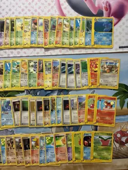 Vintage Pokemon Card Lot Fire E Series 72 Cards Blaziken Growlithe - Image 2