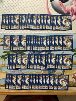 Vintage Pokemon Card Lot Fire E Series 72 Cards Blaziken Growlithe - Image 4