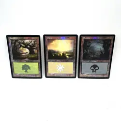 Retro Frame Foil Land lot 9x MTG Magic The Gathering - Image 4